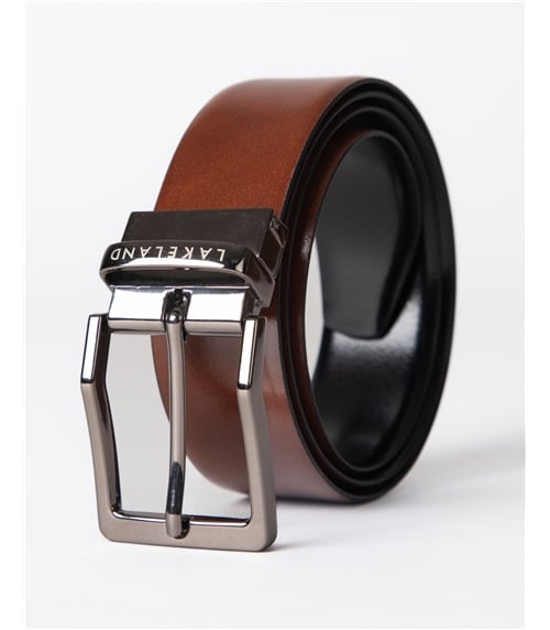 Calder Reversible Leather Belt