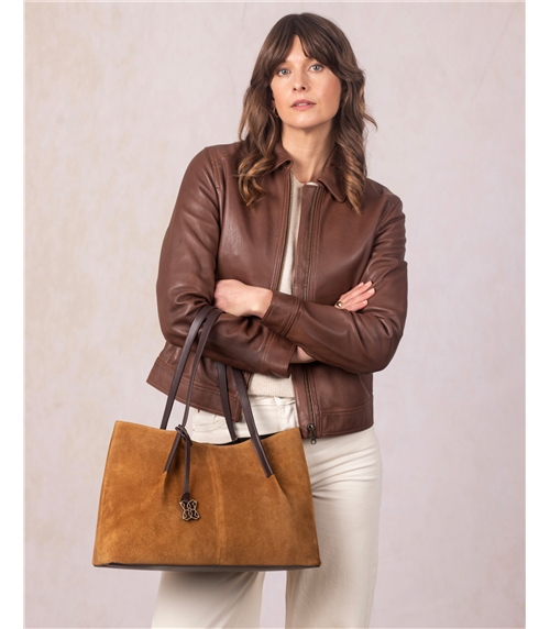 Mirehouse Suede Tote Bag
