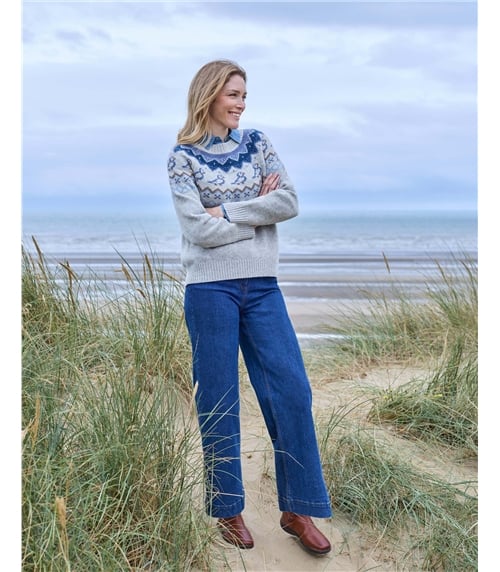 Wide Straight Leg Jeans