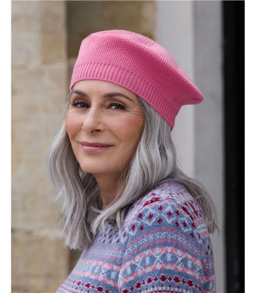Cashmere Merino Beret