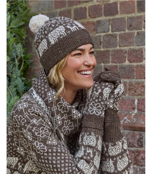 Womens Fairisle Lambswool Hat