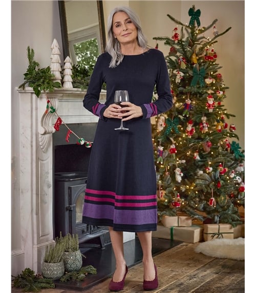 ColourBlock Hem Dress