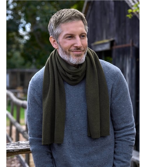 Echarpe Cashmere Merino pour homme