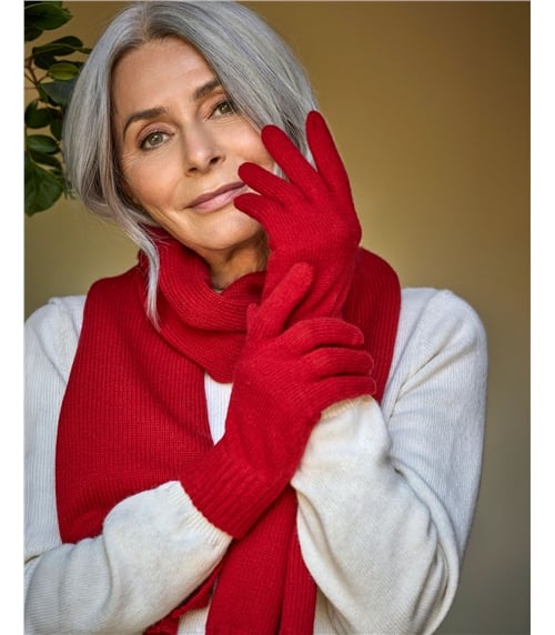 Womens Essential Lambswool Glove