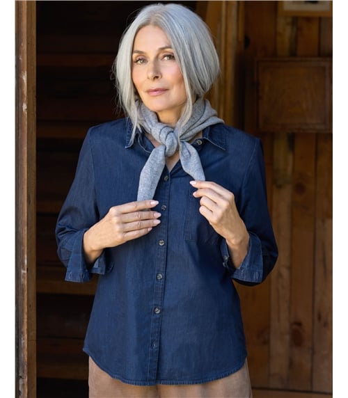 Lambswool Neckerchief Scarf