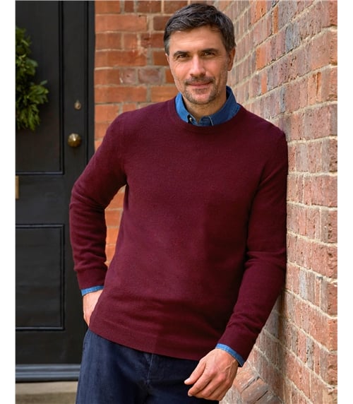 Pure Cashmere Crew Neck Jumper