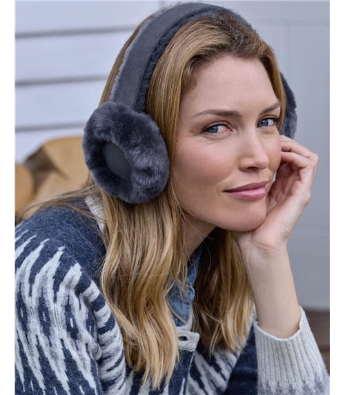 Womens Sheepskin Earmuffs