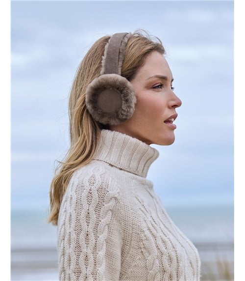 Womens Sheepskin Earmuffs