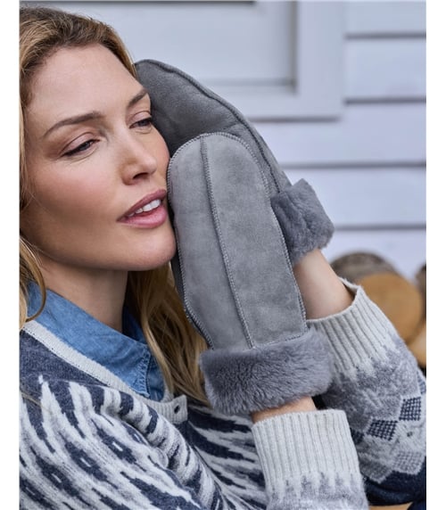 Sheepskin Split Seam Mittens