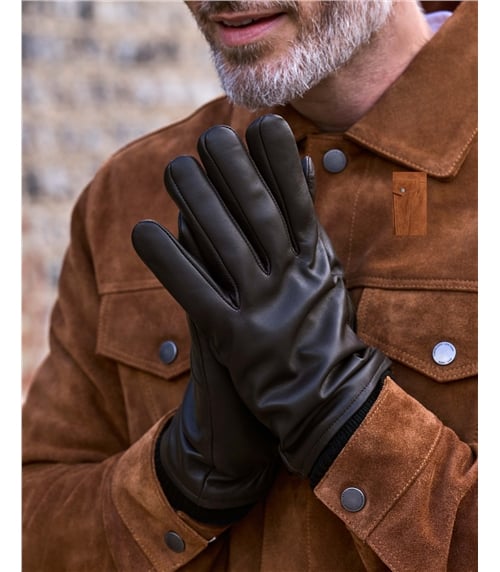 Mens Leather Gloves