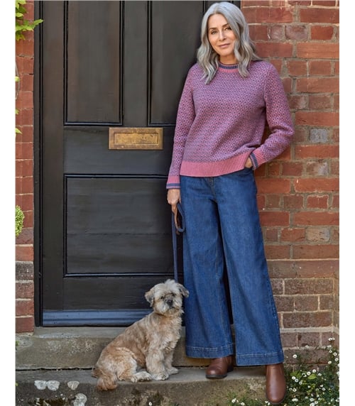 Nordic Stitch Crew Neck Jumper