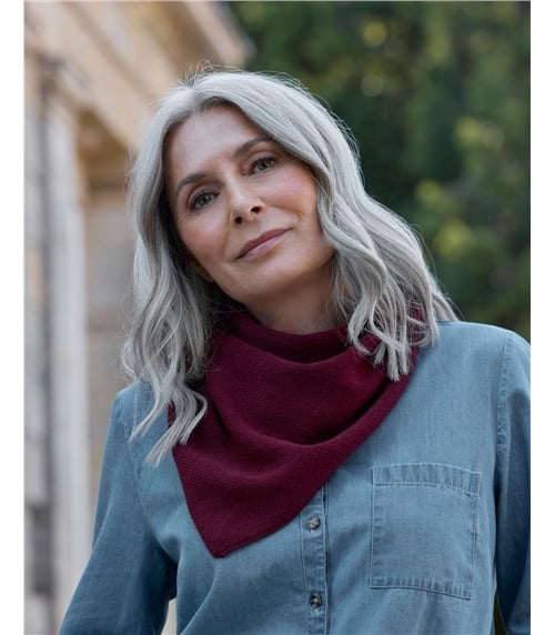 Lambswool Neckerchief Scarf