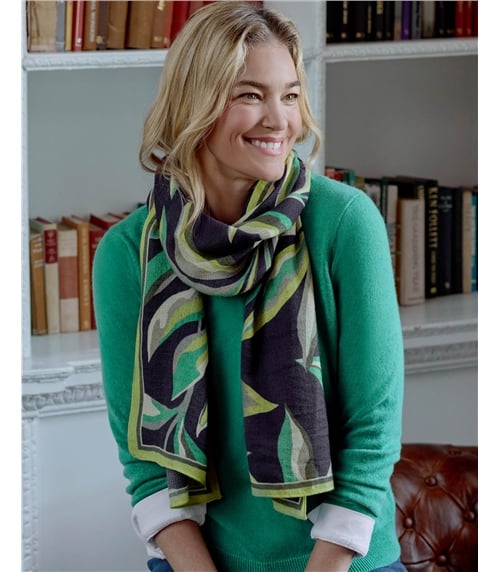 Woven Wool Printed Scarf