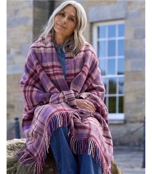 Traditional Pure Wool Throw