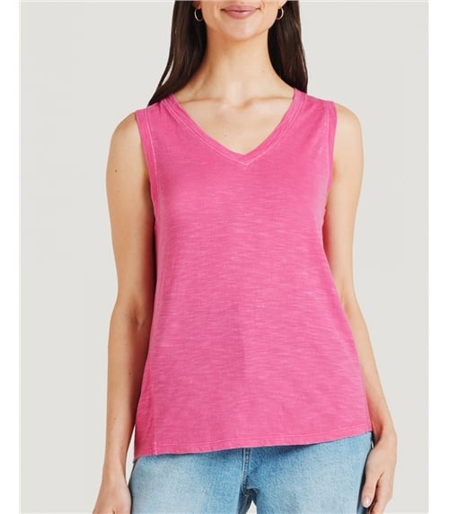 Callie Organic Cotton Jersey Vest