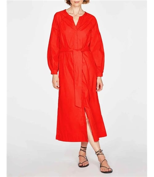 Willa Tie Waist Straight Dress
