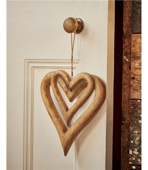 Pair of Hanging Hearts