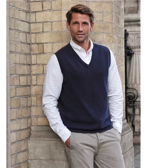 Mens Cashmere Vest