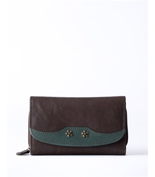 Hartsop Flapover Leather Purse