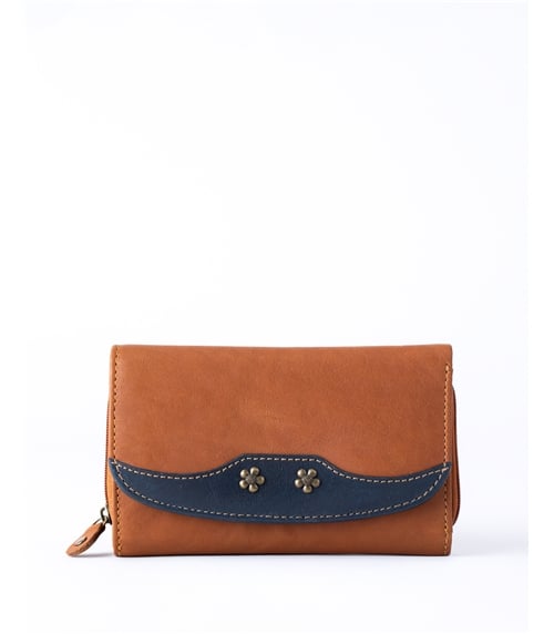 Hartsop Flapover Leather Purse