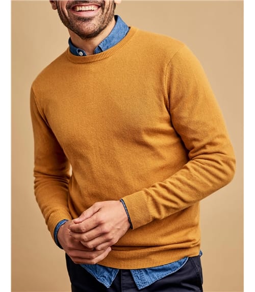 Cashmere Merino Crew Neck Jumper