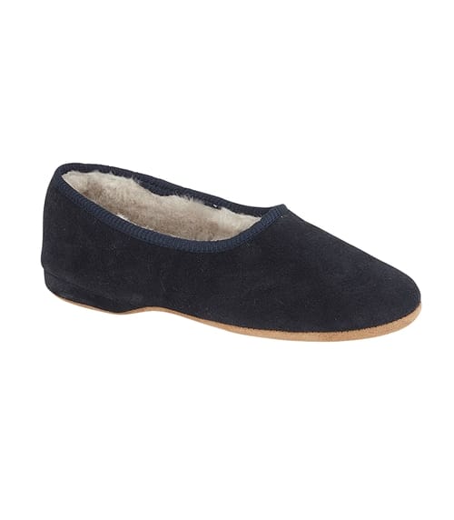 Womens Ballerina Sheepskin Slippers