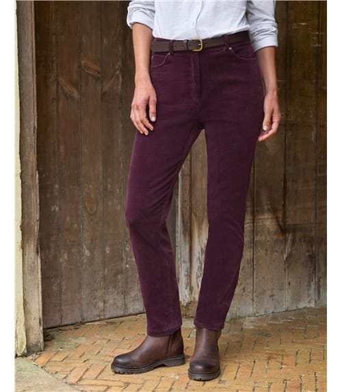 Jean en velours - Femme - Coton Bio