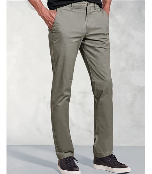 Leo Cotton Stretch Chino