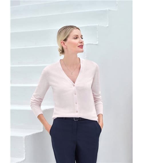 Cashmere V Neck Cardigan