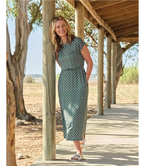 Relaxed Jersey Maxi Dress