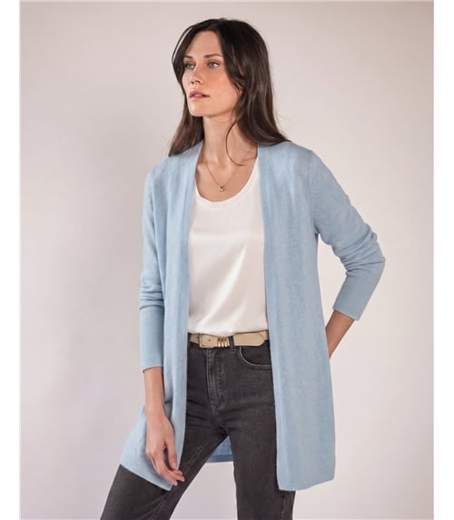 Gassato Lightweight Cashmere Swing Cardigan