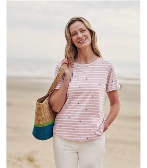 Embroidered Motif T-Shirt
