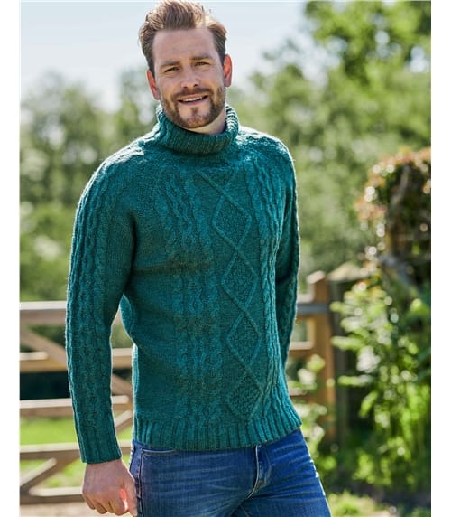 men's pure wool jumpers