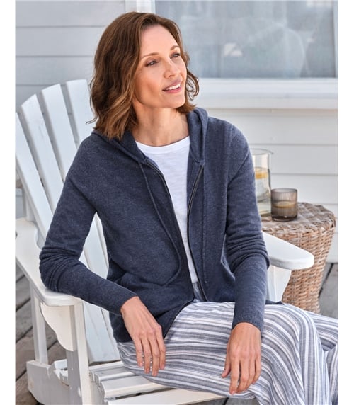 Cashmere And Merino Luxe Lounge Hoodie