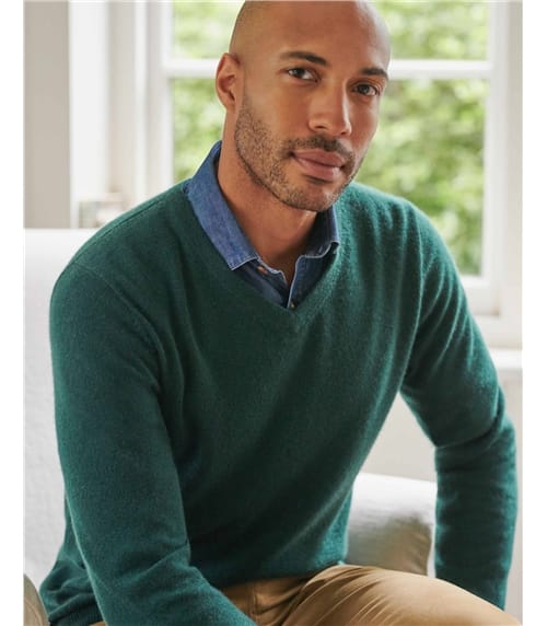 Men's Cashmere Jumpers & Cardigans | WoolOvers