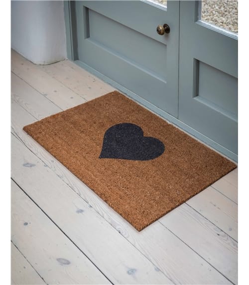 Garden Trading Coir Heart Doormat