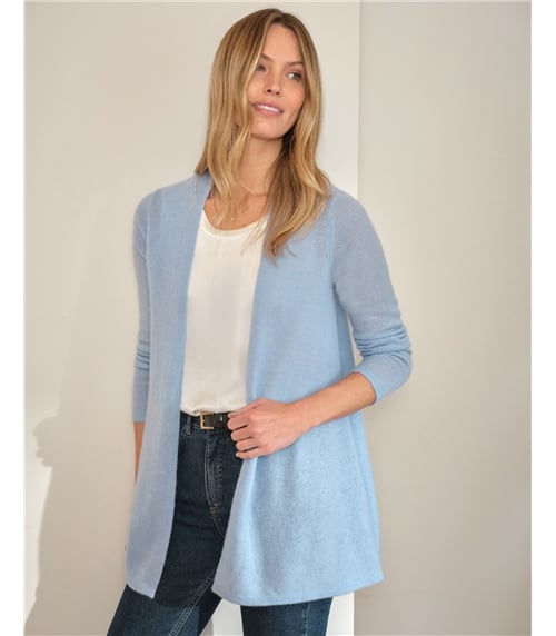 Gassato Lightweight Cashmere Swing Cardigan