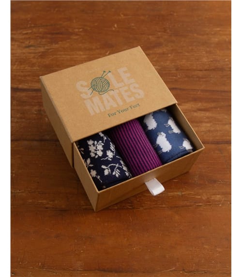 Womens Gift Boxed Bamboo Socks