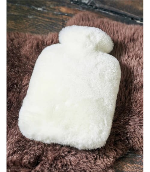 Sheepskin Hot Water Bottle and Cover
