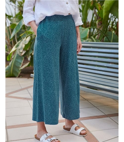 Jupe culotte imprimée - Femme - Jersey