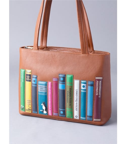 The Lakes Book Leather Shoulder Bag