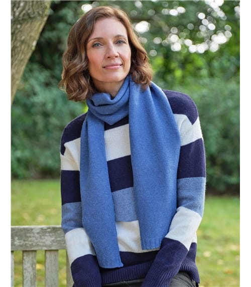 Womens Essential Lambswool Scarf