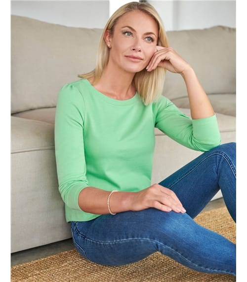 Organic Cotton Long Sleeve T Shirt