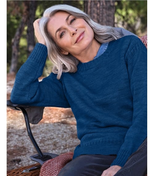 100% Pure Wool Guernsey Jumper