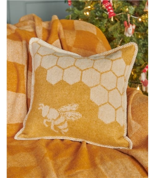 Reversible Pure Wool Cushion Cover