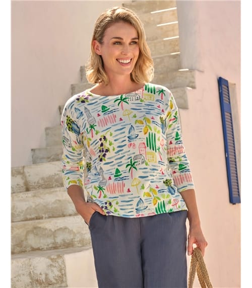 Formentera Print Jumper