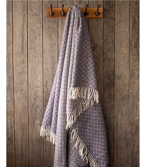 Isobel Crescent Pure Wool Throw