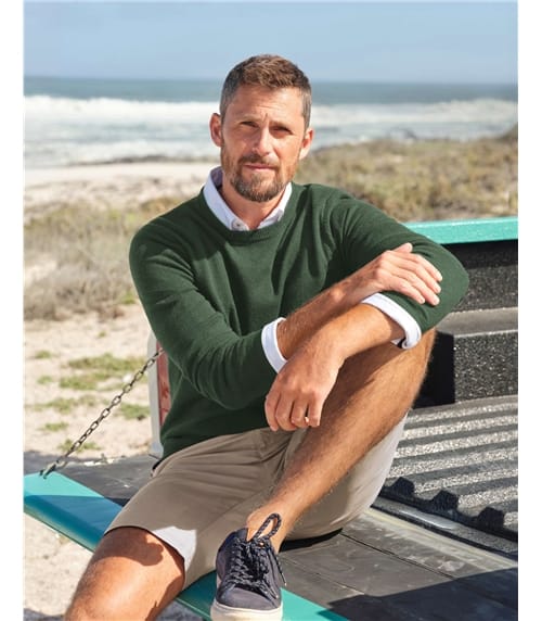 Cashmere Merino Crew Neck Jumper
