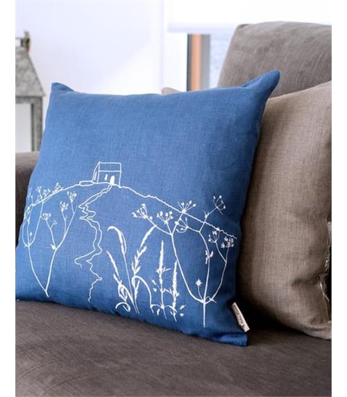 Rame Head Cushion Cover with Feather Pad