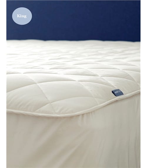Deluxe Wool King Mattress Protector